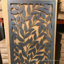 Decorative laser cut artistic 6ft by 6 ft outdoor artificial maintenance free gates